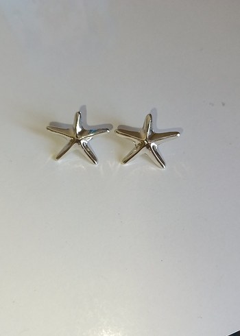 Minimalist Yıldız Model Küpe