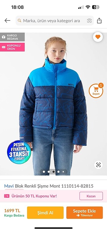 Mavi Jeans mavi marka mont