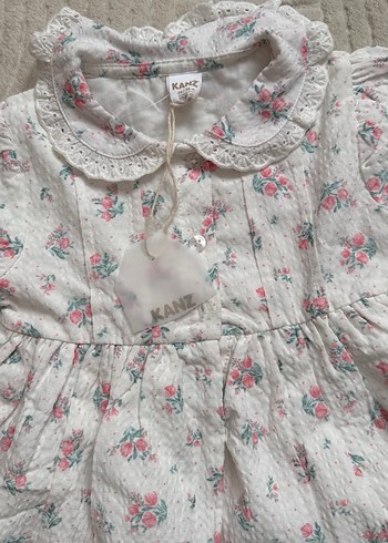 Fırfırlı Bohem Kız Elbisesi - Görsel 2