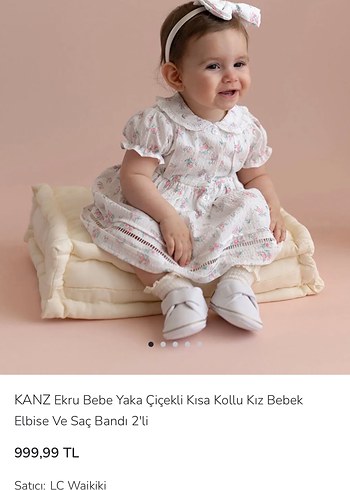 Fırfırlı Bohem Kız Elbisesi - Görsel 3