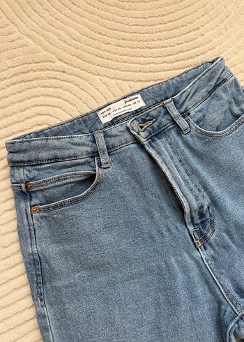 Mom Slim Denim Kadın Jean - Görsel 2