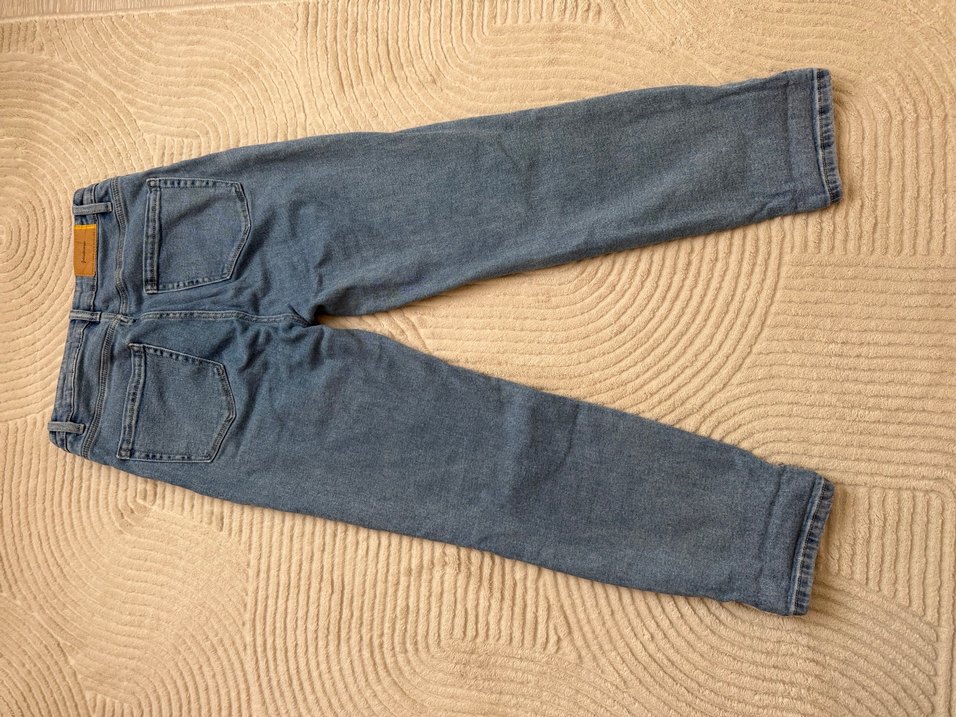 Mom Slim Denim Kadın Jean - Görsel 4