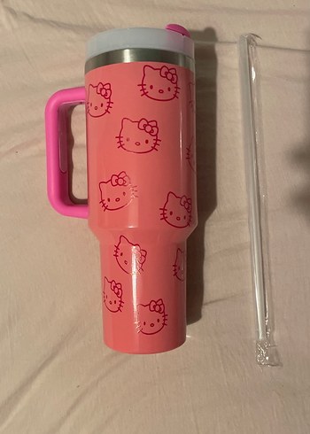 Pembe Hello Kitty Desenli Stanley