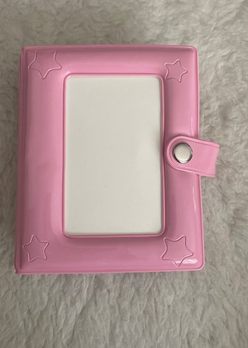 Pastel Pembe Yıldızlı Binder