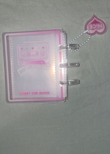 Pembe Pastel Binder - Görsel 3