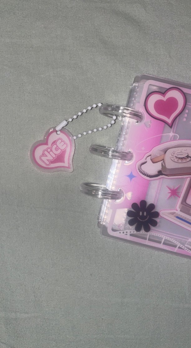 Pembe Pastel Binder - Görsel 4