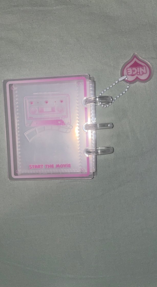 Pembe Pastel Binder - Görsel 3