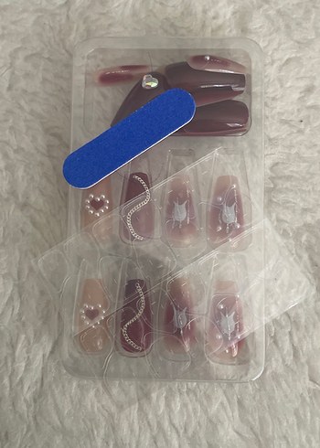 Beden Renk 24 Parça Kendin Yap Tırnak