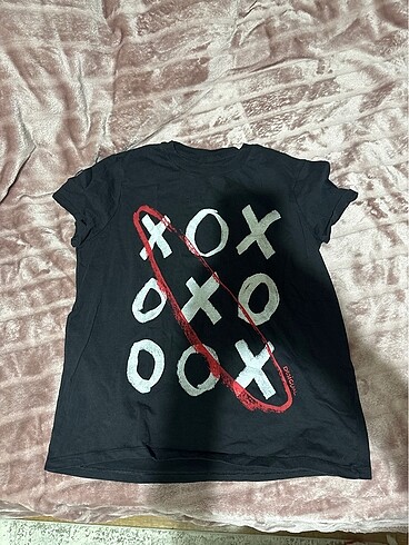 Desigual siyah kısa kollu t-shirt