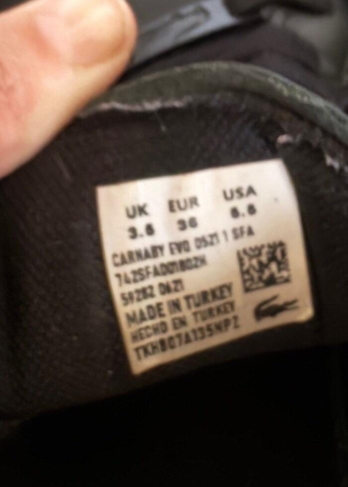 LACOSTE kadın ayakkabı - Görsel 4