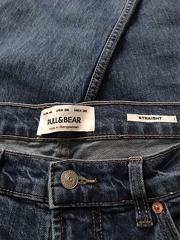 Pull & bear erkek straight Jean
