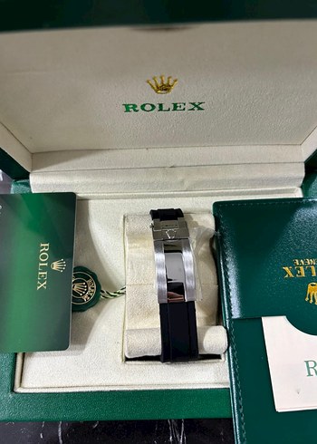 Rolex Klasik Modern Erkek Saati Beyaz Kadran - Görsel 2