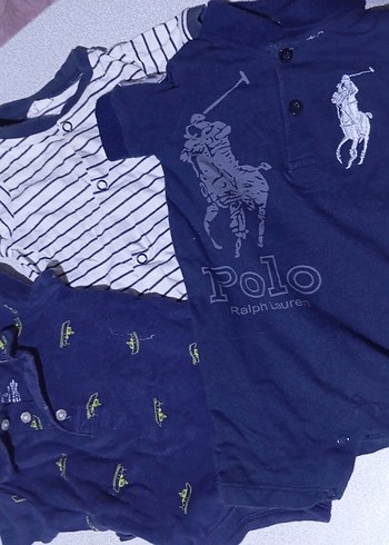 3 adet Erkek Bebek Body - Görsel 2