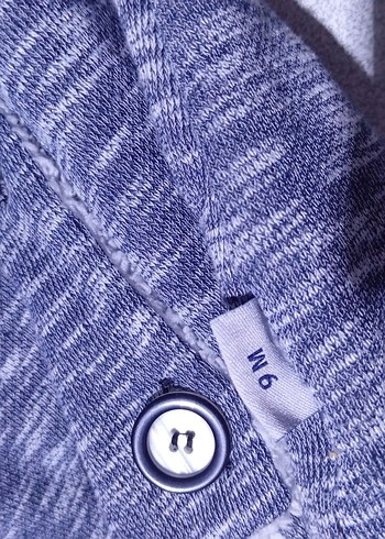 Gri Kapüşonlu Bebek Tulumu - Görsel 3