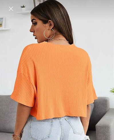 Trendyol & Milla Oversize crop bluz