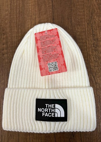 Beyaz Örgü The North Face Kadın Bere - Görsel 2