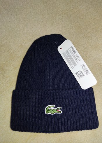 Lacoste Kadın Mavi Örgü Bere - Görsel 2