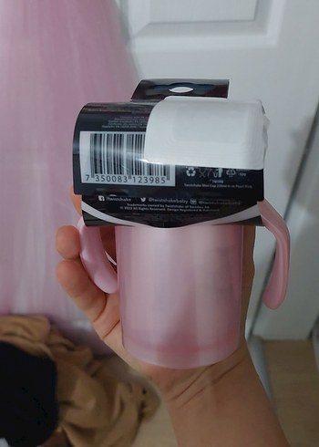 Twistshake Mini Bardak Pembe Pastel - Görsel 2