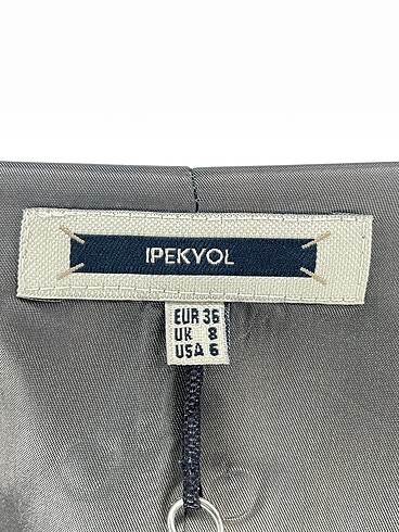 36 Beden gri Renk ipekyol Kısa Elbise %70 İndirimli.