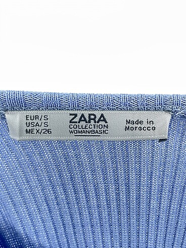 s Beden mavi Renk Zara Bluz %70 İndirimli.