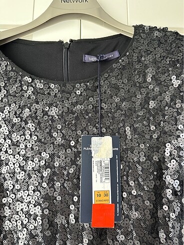 Marks & Spencer M&S Pul payetli elbise