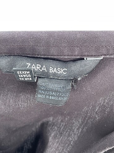 xl Beden siyah Renk Zara Gömlek %70 İndirimli.