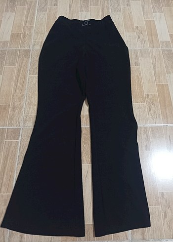 Diğer Kadın Siyah Kumaş Pantolon
