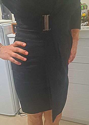 Siyah elbise - Görsel 5