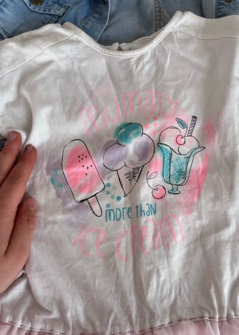 Kız Çocuk Pembe Fırfırlı Bolero - Görsel 2