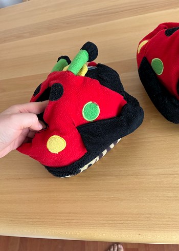 Uğur Böceği Puf Terlik - Görsel 3