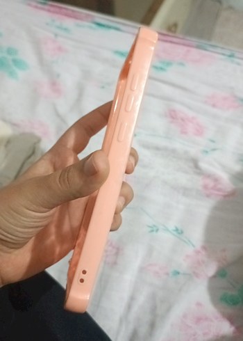 Pembe Parlak Simli Telefon Kılıfı - Görsel 4