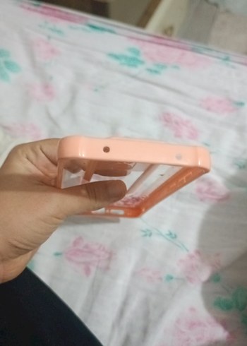 Pembe Parlak Simli Telefon Kılıfı - Görsel 5