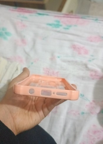 Pembe Parlak Simli Telefon Kılıfı - Görsel 6
