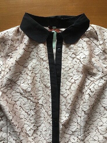 36 Beden Butik , Pembe dantel , elbise