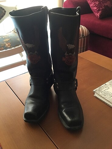Orijinal 2. El Harley Davidson Deri Kovboy / Unisex