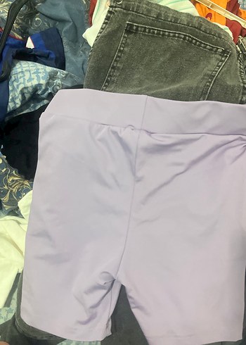 Nike Pro lila spor şort - Görsel 3