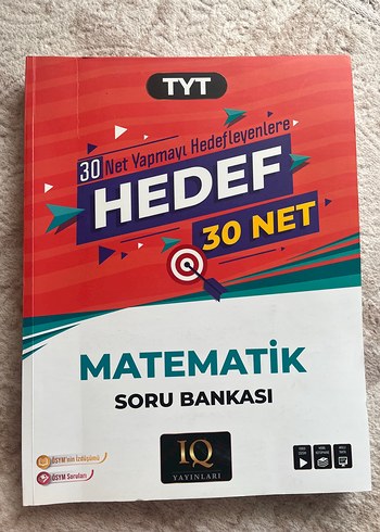 TYT Hedef 30 Net Matematik Soru Bankası