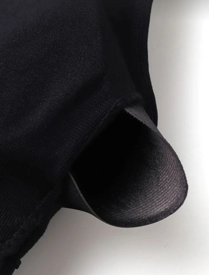 Siyah Sporcu Sütyen büstiyer - Görsel 2