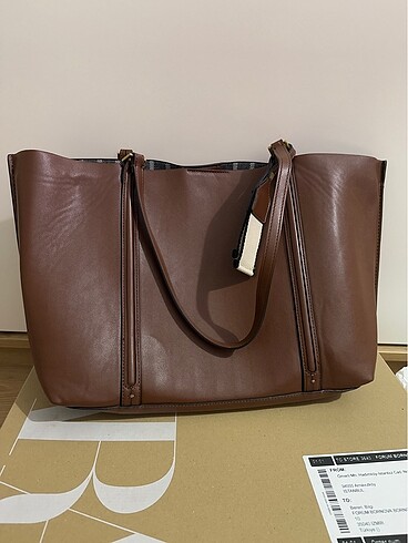 Zara Zara Tote Çanta