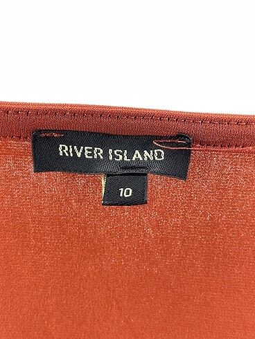 38 Beden kahverengi Renk River Island Bluz %70 İndirimli.