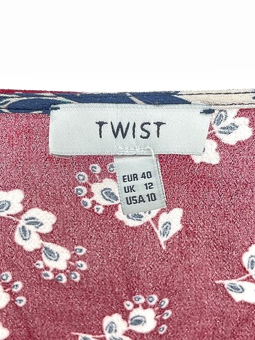 40 Beden çeşitli Renk Twist Uzun Elbise %70 İndirimli.