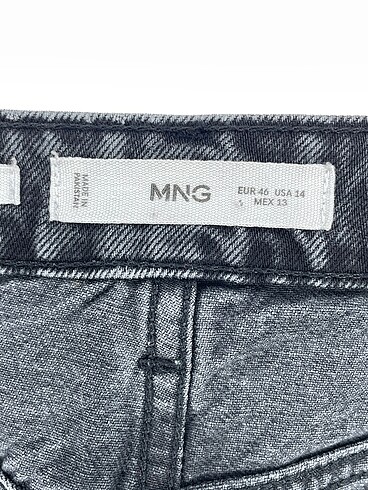 46 Beden gri Renk Mango Jean / Kot %70 İndirimli.