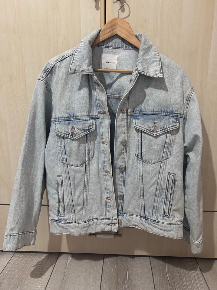 Jean Mango Oversize Kadın Ceket - Görsel 2