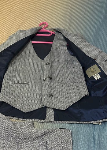 Gri Erkek Regular Fit Takım Elbise - Görsel 3