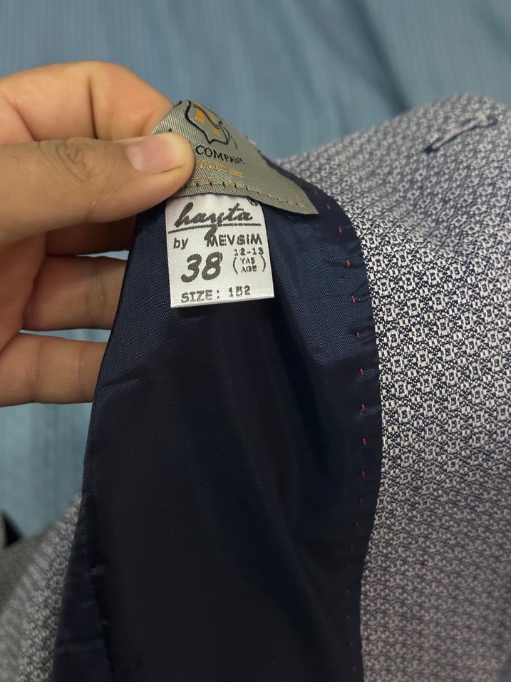 Gri Erkek Regular Fit Takım Elbise - Görsel 5