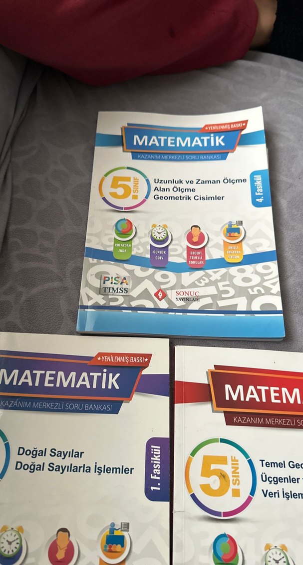 5. Sınıf Matematik Soru Bankası Seti - Görsel 2