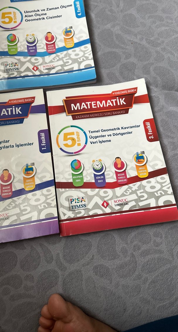 5. Sınıf Matematik Soru Bankası Seti - Görsel 4