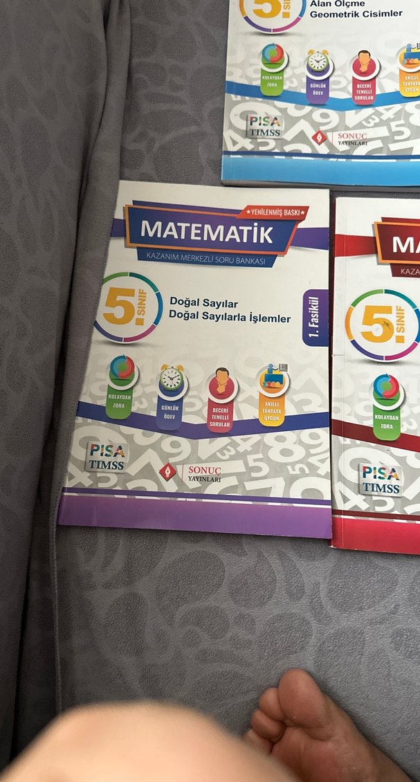 5. Sınıf Matematik Soru Bankası Seti - Görsel 3