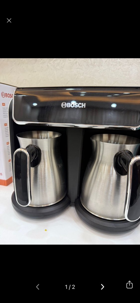 Bosch 600ml Elektrikli Kahve Makinesi Siyah - Görsel 2