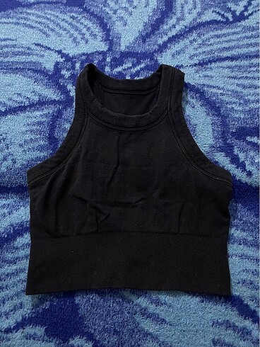Halter yaka crop
